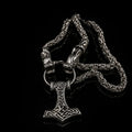 Valhallas Thor's Hammer Necklace on King Chain