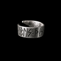 Sterling Silver Rune Ring