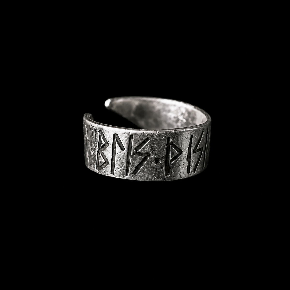 Sterling Silver Rune Ring