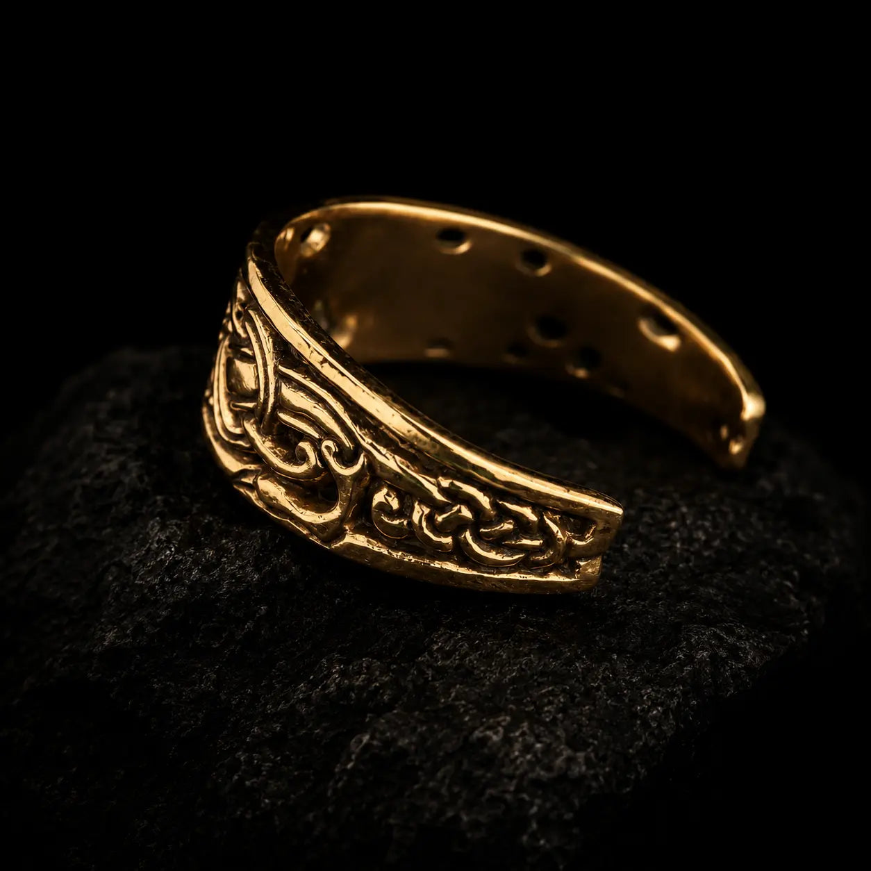 Valknut Armring in Bronze