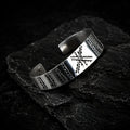 Stamped Bracelet in Sterling Silver