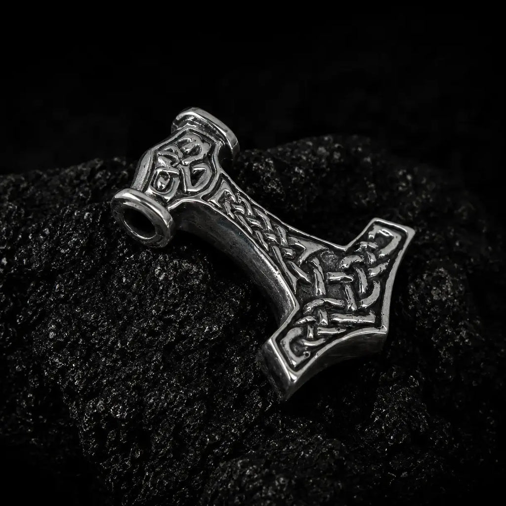 Valhallas Thors Hammer Necklace in Sterling Silver Valhallas silver Valhallas Silver Valhallas Silver Valhallas Silver
