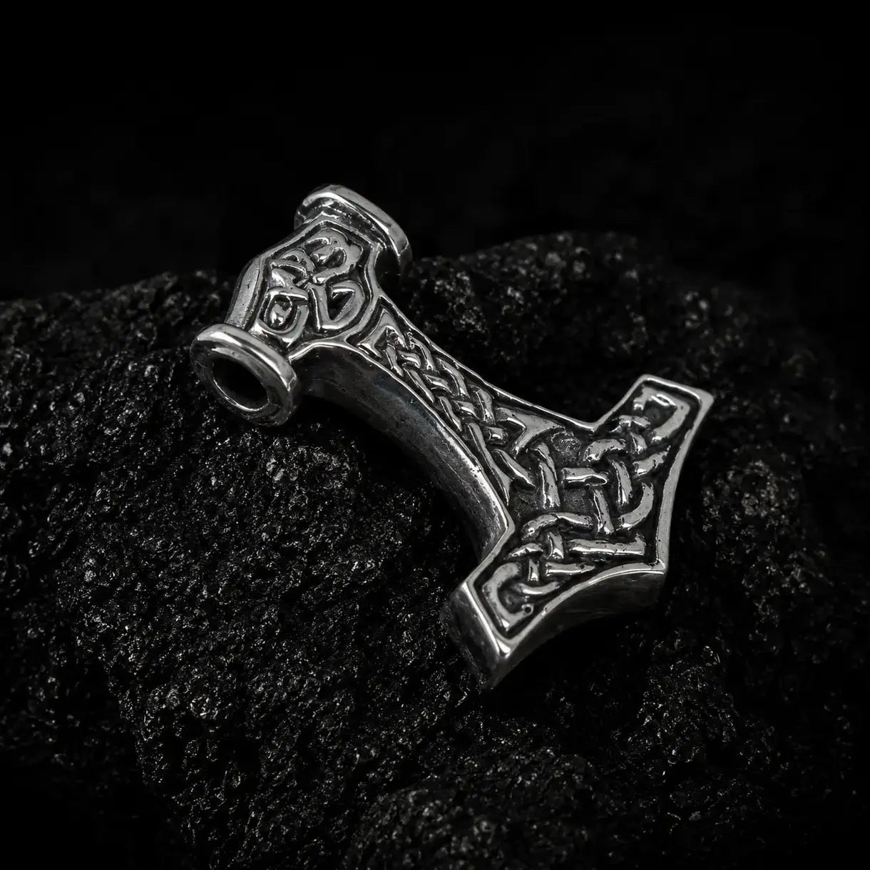 Valhallas Thors Hammer Necklace in Sterling Silver Valhallas silver Valhallas Silver Valhallas Silver Valhallas Silver