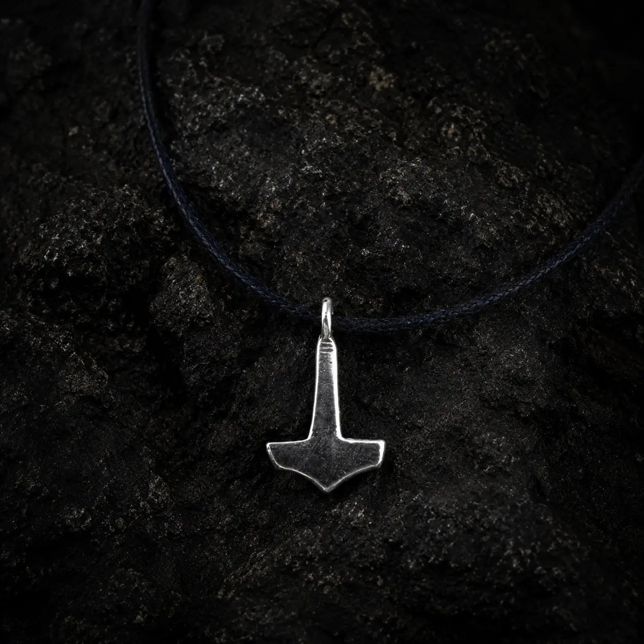 Tiny Mjolnir Necklace