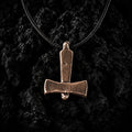Uppsala Thors Hammer Necklace in Bronze