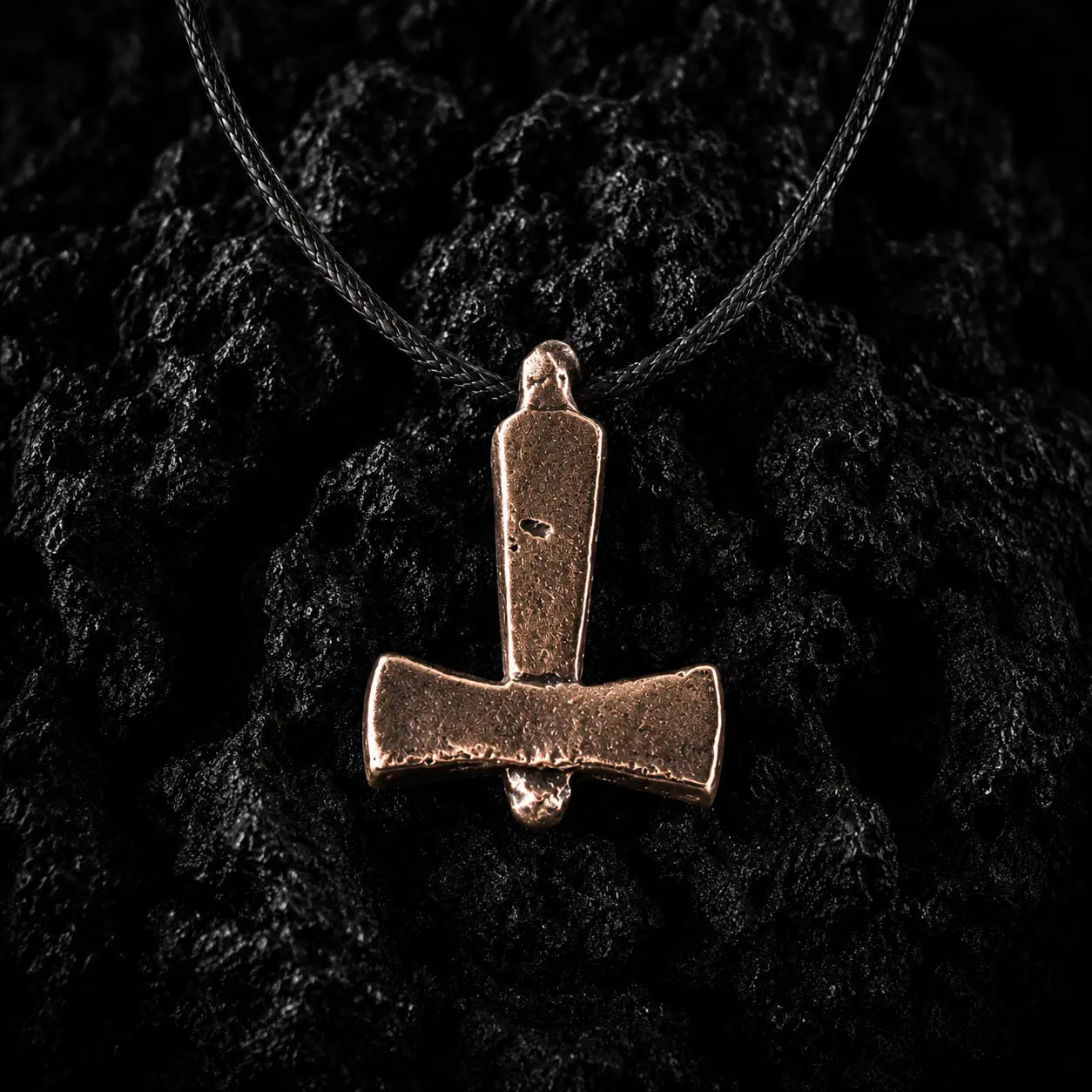 Uppsala Thors Hammer Necklace in Bronze