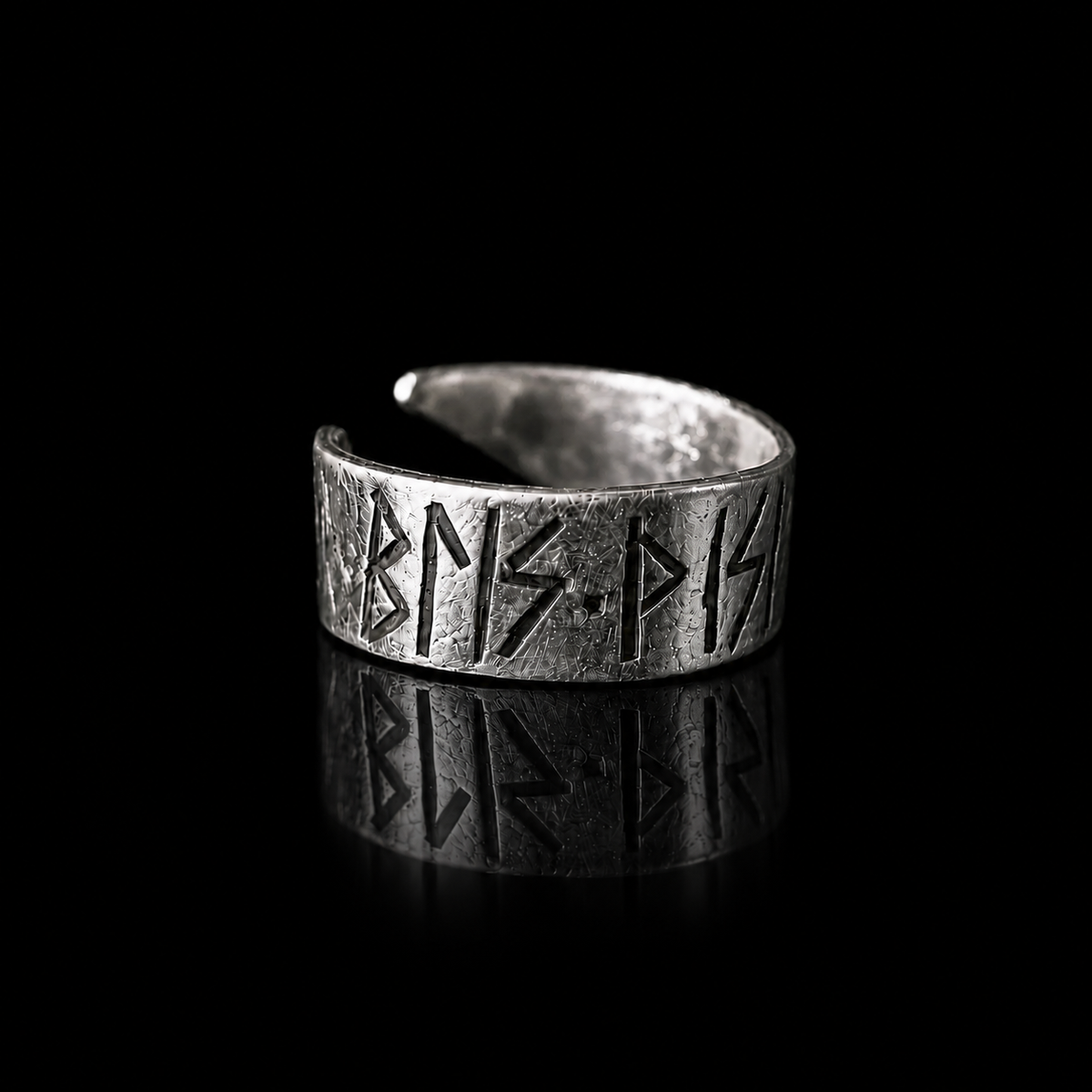 Sterling Silver Rune Ring