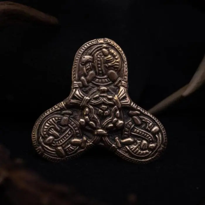 Replica Of Trefoil Brooch Found In Seim, Norway 