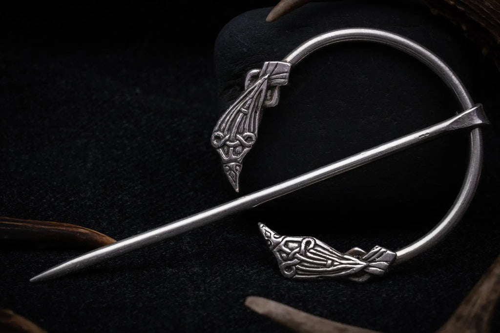 Aurvandil Silver Brooch
