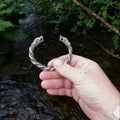 Viking pewter bracelet from valhallas silver 