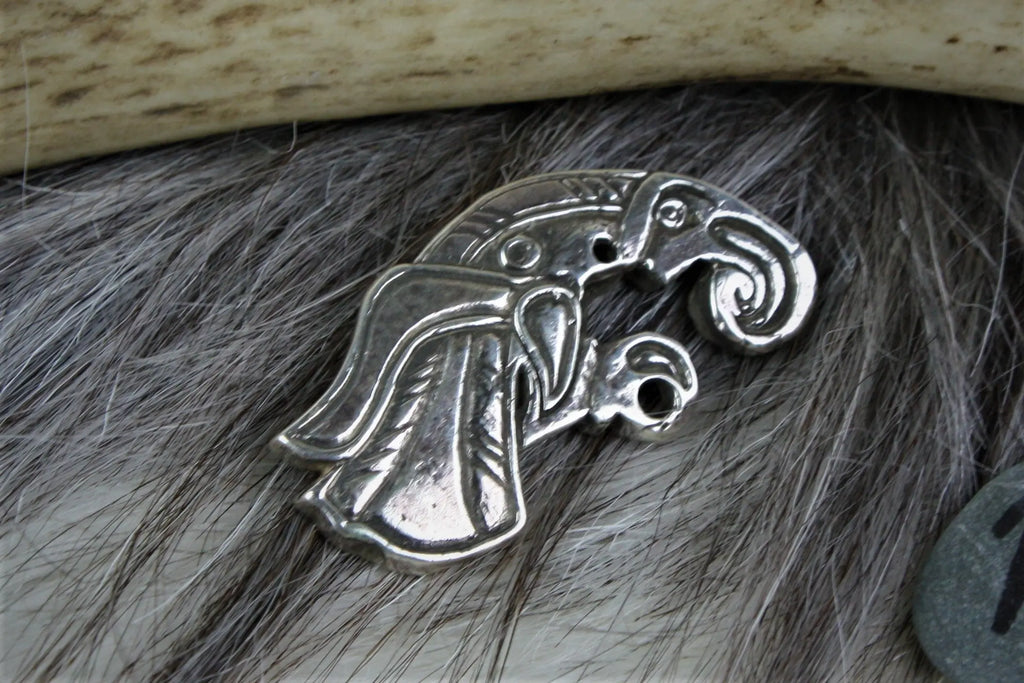Sterling Silver Gotland Bird Brooch