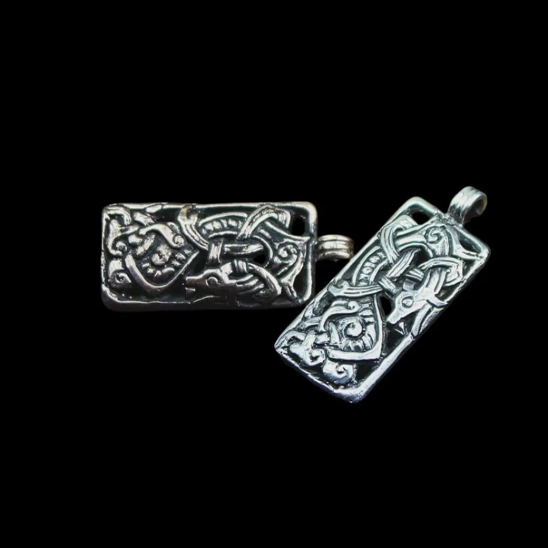 Skiall Viking Pendant In Silver