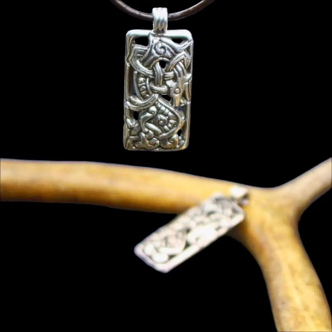 Silver Dragon Pendant