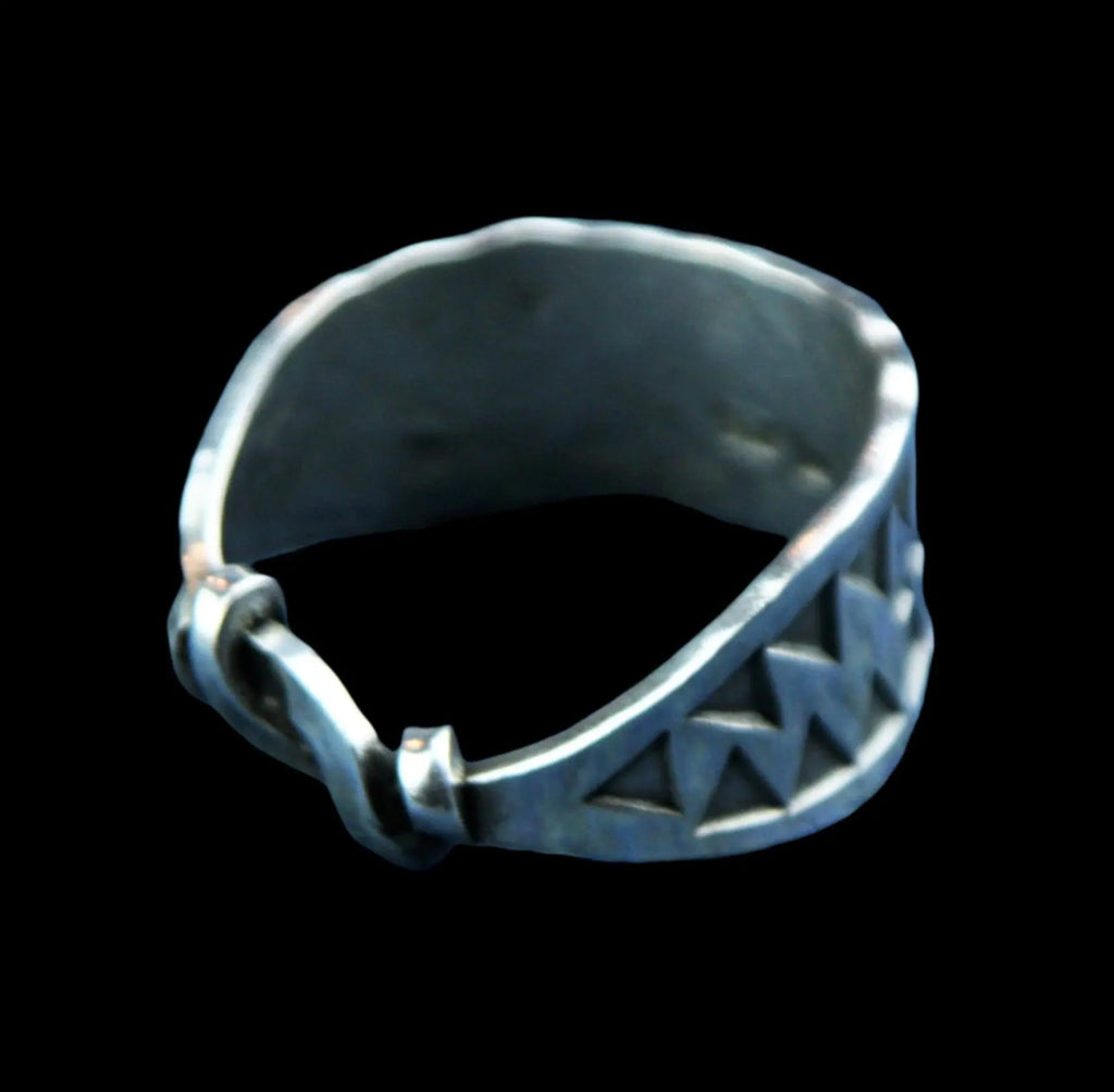 Handcrafted Silver Viking Ring
