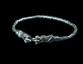 Dragon Head Bracelet in Silver