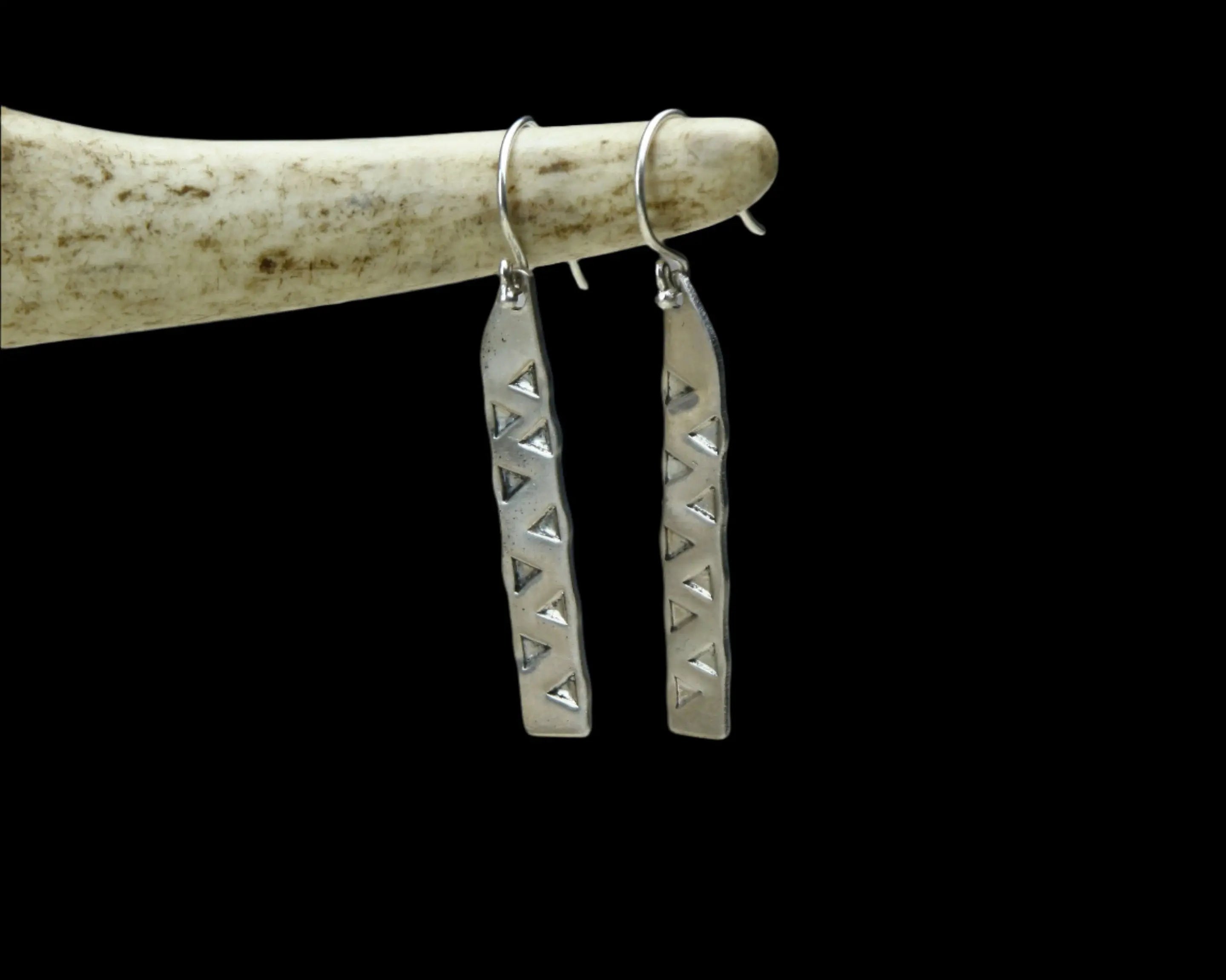 Viking Earrings in Silver