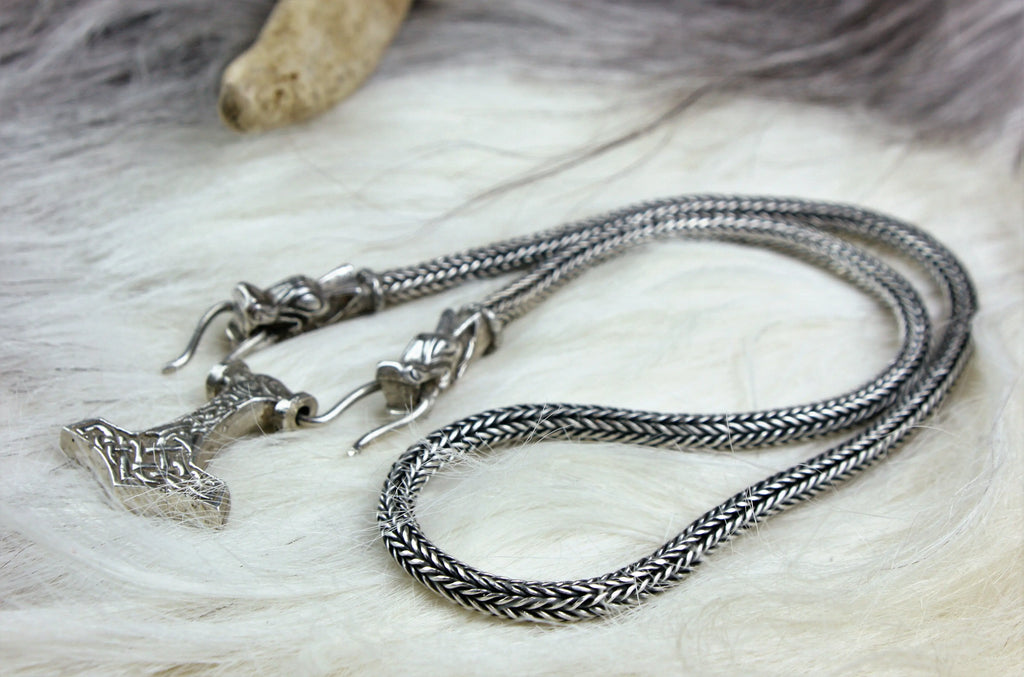 Massive Mjolnir in Silver 