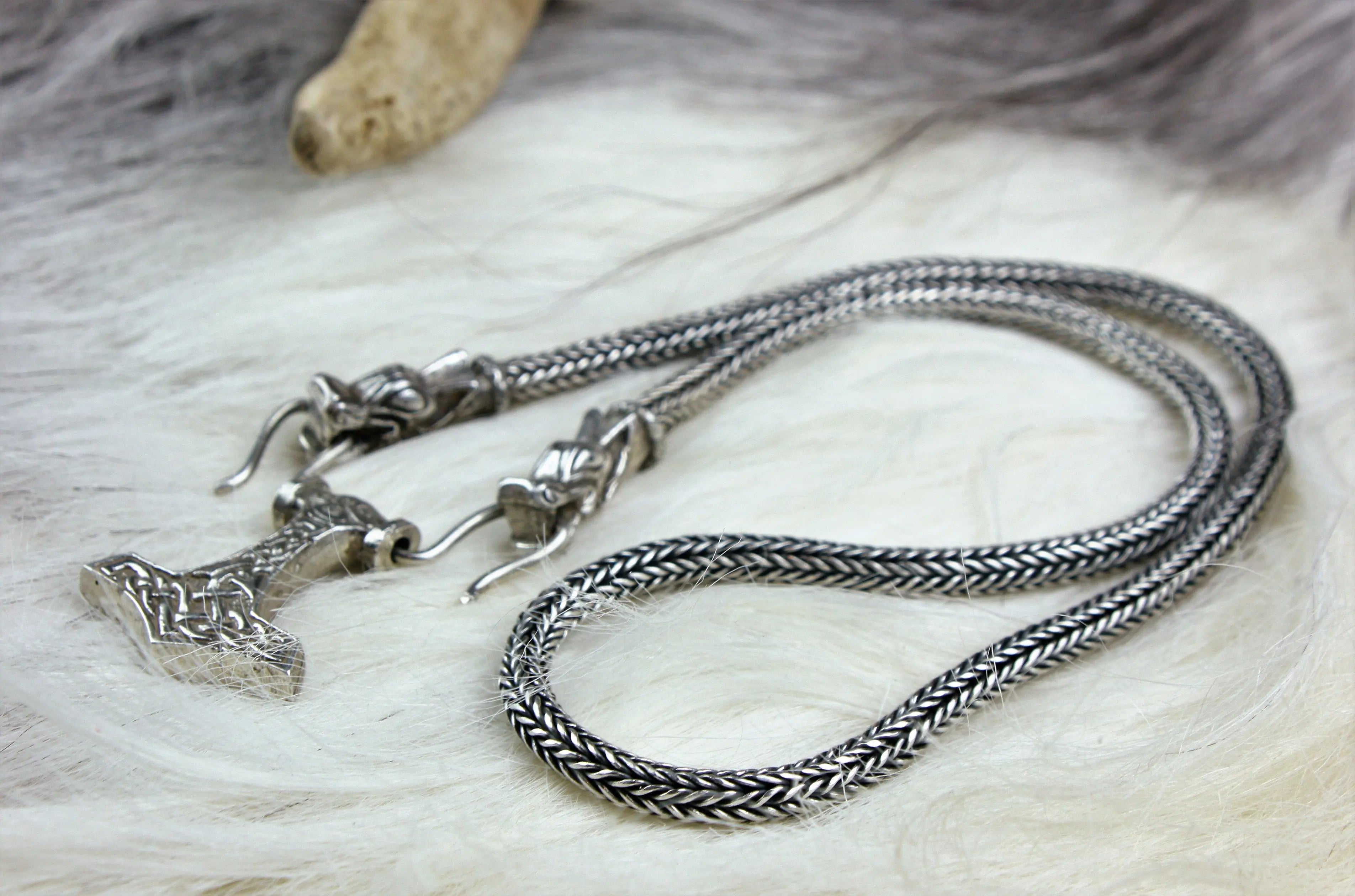 Massive Mjolnir in Silver 