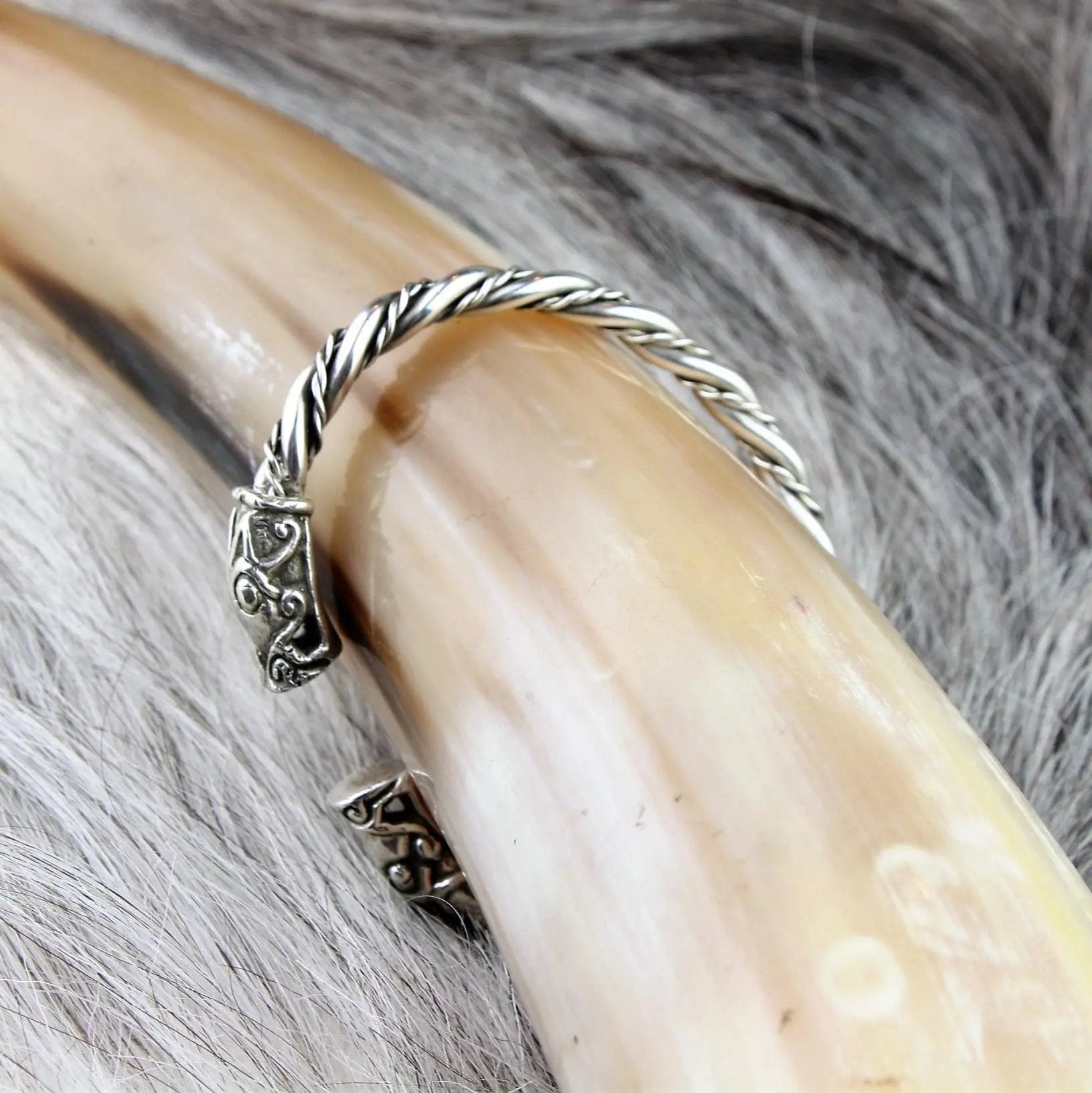 Silver Viking Bracelet