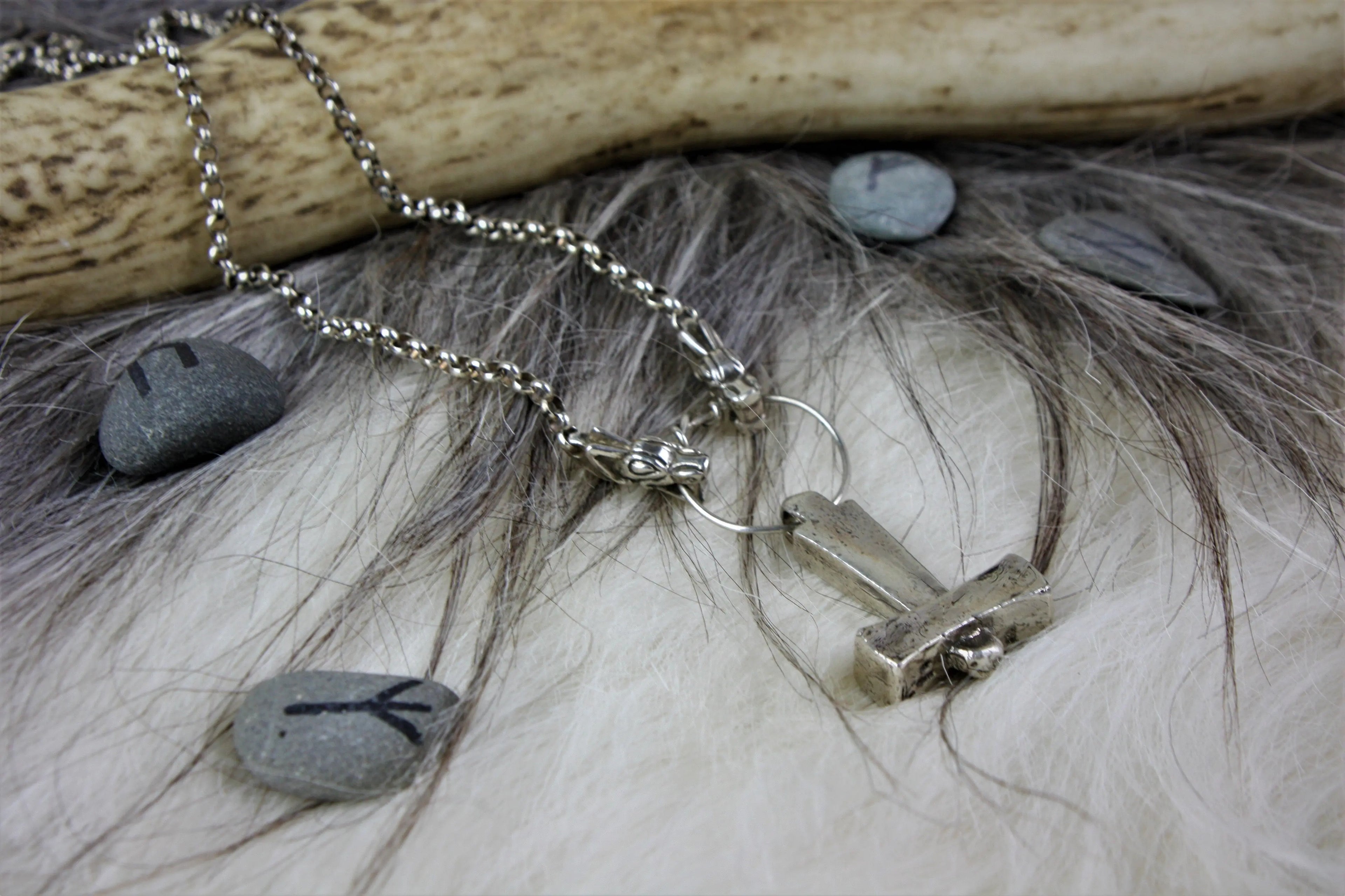 Uppsala Thors Hammer in Silver
